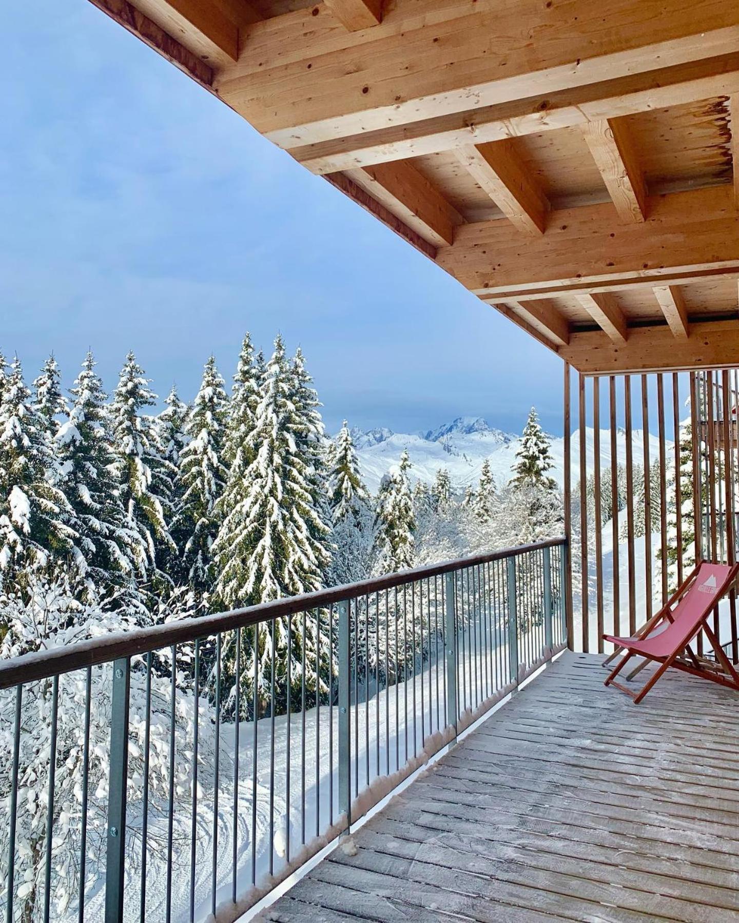 L'Aiguille Grive Chalets Hotel Les Arcs  Buitenkant foto