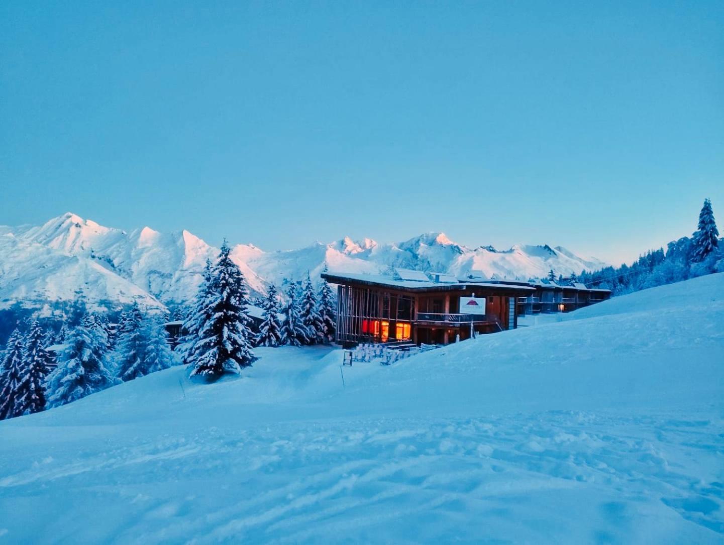 L'Aiguille Grive Chalets Hotel Les Arcs  Buitenkant foto